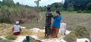  Kades Jatimulyo Apresiasi Satgas TMMD Bojonegoro Terkait Sosialisasi 5-M